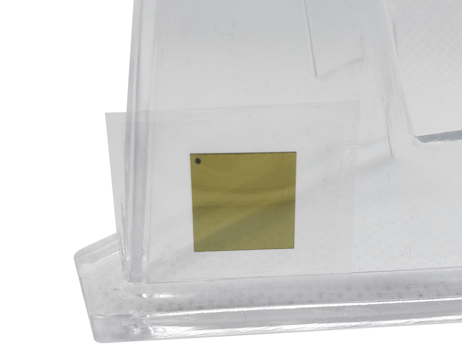 MSE PRO 10 mm x 10 mm 4H N-Type SiC, Research Grade, Silicon Carbide Crystal Substrate, Wafers, MSE Supplies LLC, MSE Supplies