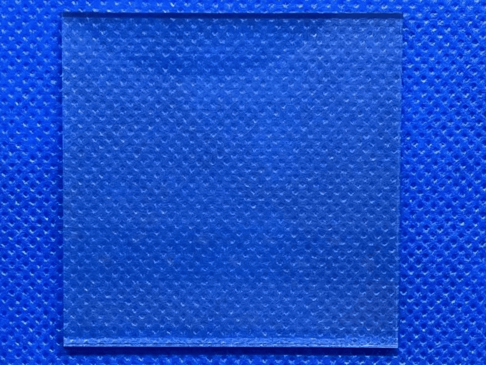 MSE PRO Sapphire Crystal Substrate, 25x25x1mm, C-plane (0001), Double Side Polish, Prime Grade, Wafers, MSE Supplies LLC, MSE Supplies