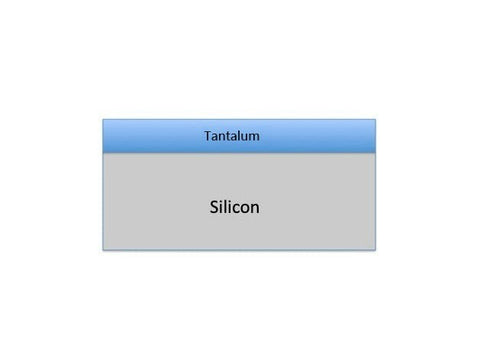 MSE PRO 4 inch Tantalum (Ta) Thin Film on Silicon Wafer - MSE Supplies LLC