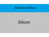 MSE PRO 4 inch Aluminum-Silicon (Al-Si) Thin Film on Silicon Wafer, Wafers, MSE Supplies LLC, MSE Supplies