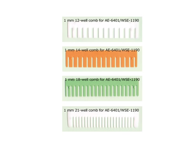 ATTO  Accessories for WSE-1190 Multi-strand Mini Slab Gel Preparation Equipment - MSE Supplies LLC