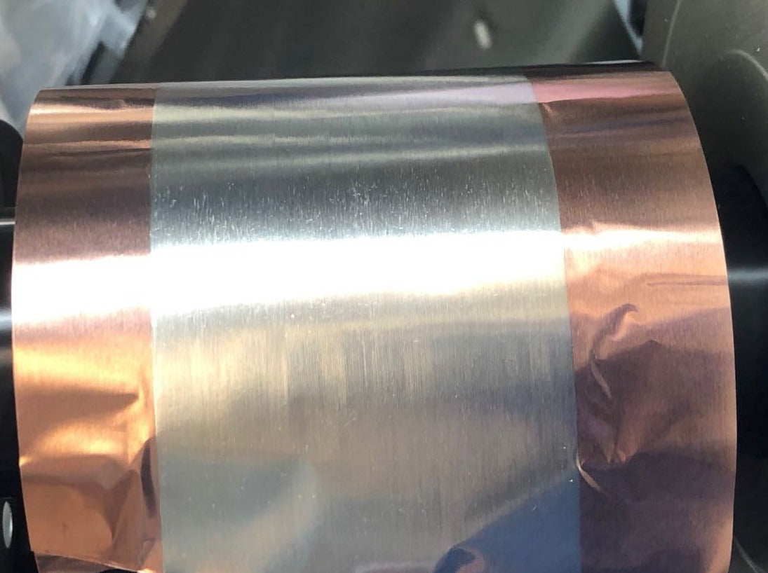 MSE PRO Lithium (50 um) Copper (10 um) Double Sides Laminated Foil Anode for Lithium Metal Batteries, 100g/roll, Battery Consumables, MSE Supplies LLC, MSE Supplies