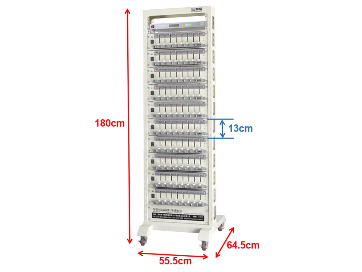 Battery Rack For Testing Portable Rack for Holding Neware CT-4008T Series Battery Testing Syste ...