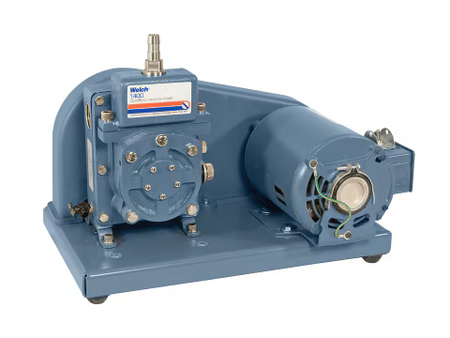Welch DUOSEAL Two-Stage Rugged Belt Drive Pump: Explosion Proof Motor, 0.9 CFM - MSE Supplies LLC