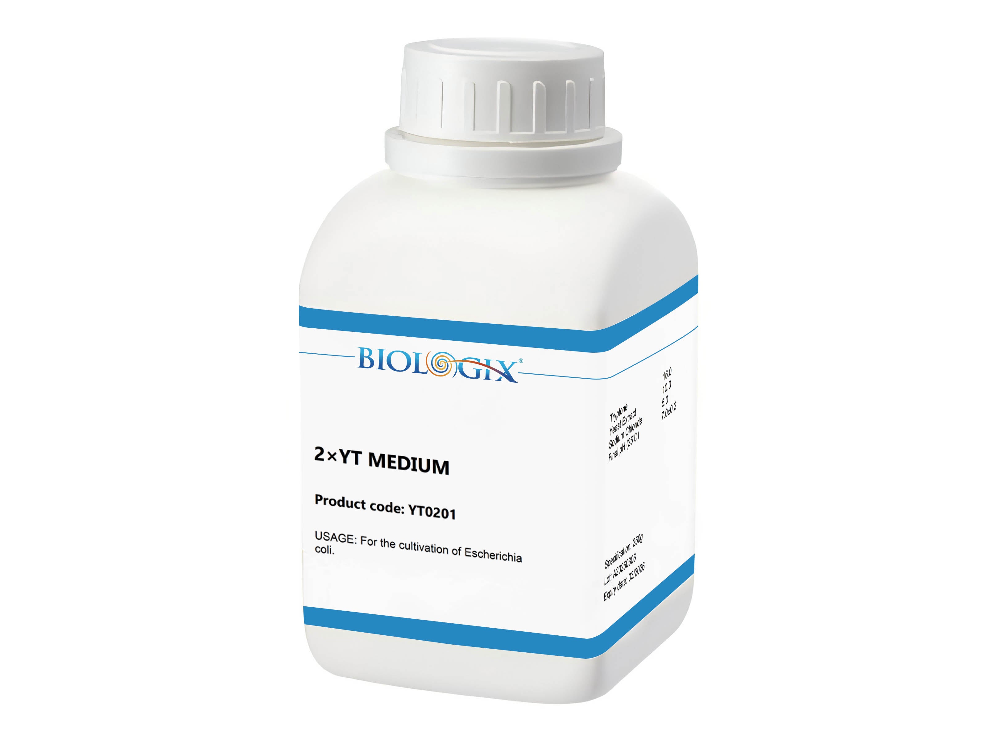 Biologix 2×YT Medium, Reagents, Biologix, MSE Supplies