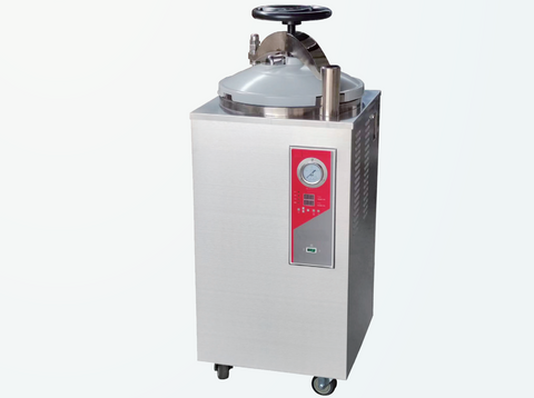 MSE PRO Lab Economy Compact Vertical Top-loading Sterilizer Autoclave, Capacity 50L - MSE Supplies LLC