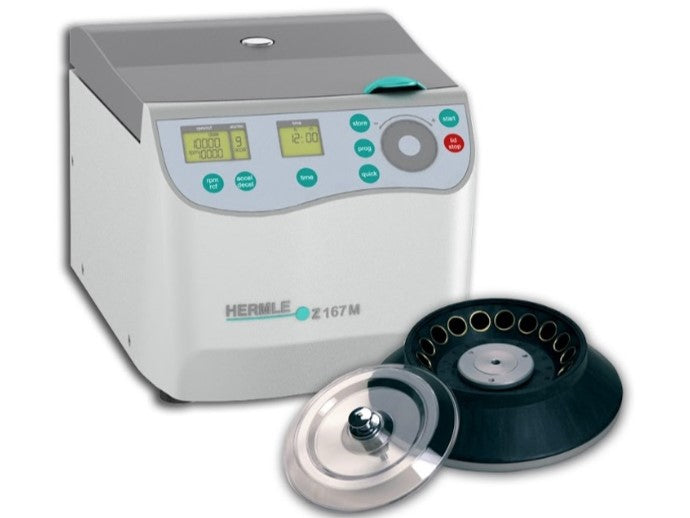 Hermle Z167-M Microcentrifuge w/ 18 x 1.5/2.0mL Rotor (14,000 RPMs), Centrifuges, Benchmark Scientific, MSE Supplies