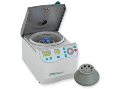 Hermle Z207-A Clinical Centrifuge w/ 8x15mL Fixed Angle Rotor (6,800 RPMs) - MSE Supplies LLC