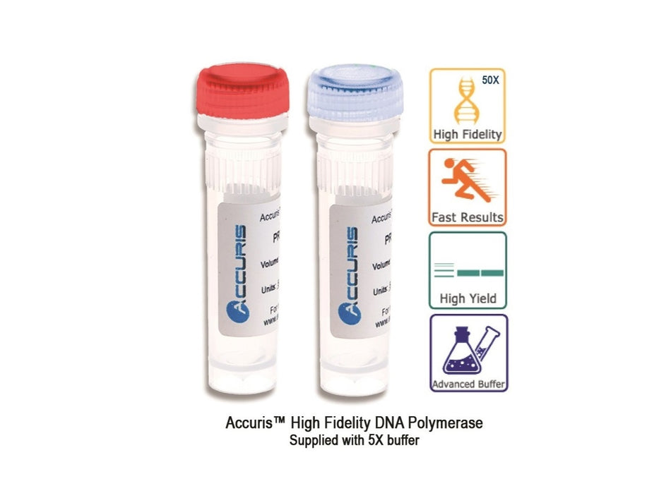 Accuris High Fidelity Taq Polymerase (Supplied Separate from Buffer or with 2X Master Mix), Reagents, Accuris, MSE Supplies