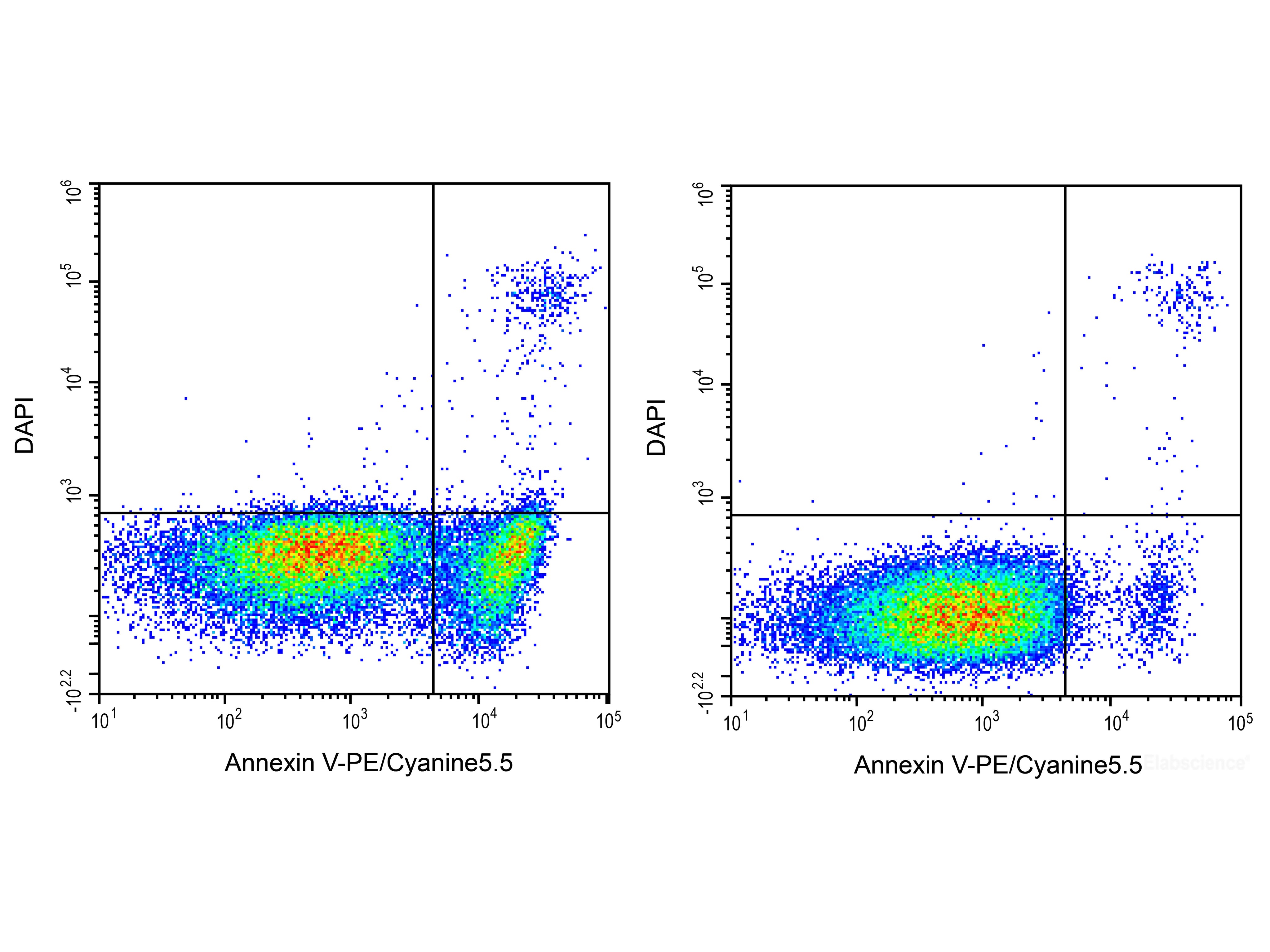 Annexin V-PE/Cyanine5.5/DAPI Apoptosis Kit, Cell Assays, Elabscience Biotechnology, MSE Supplies