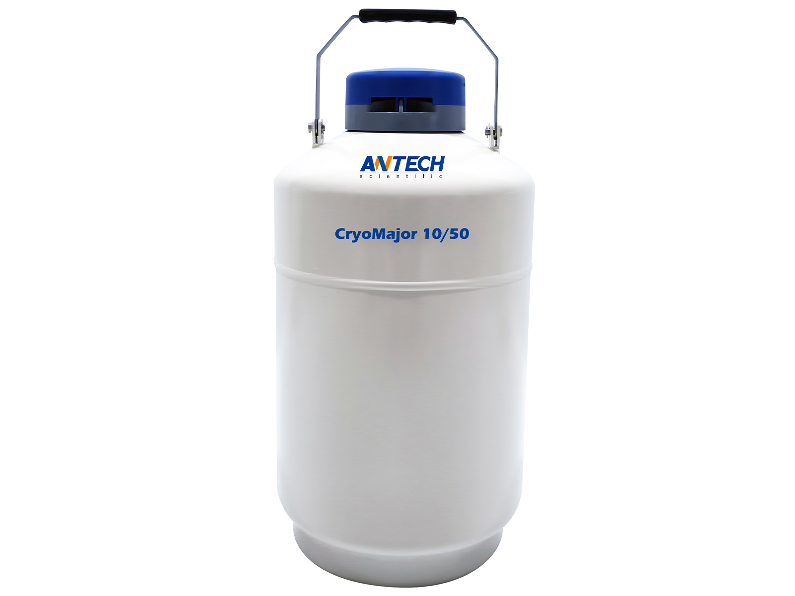 Antech 10L Liquid Nitrogen (LN<sub>2</sub>) Dewar, With Canisters, Cryogenic Storage, Antech, MSE Supplies