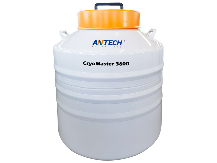 Antech 120L Liquid Nitrogen (LN2) Dewar, With Racks – MSE Supplies LLC