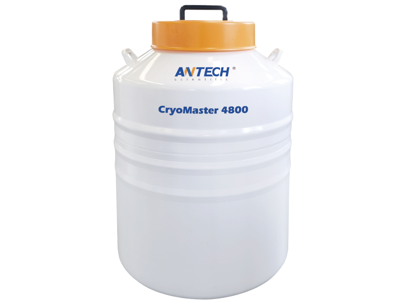 Antech 145L Liquid Nitrogen (LN<sub>2</sub>) Dewar, With Racks, Cryogenic Storage, Antech, MSE Supplies