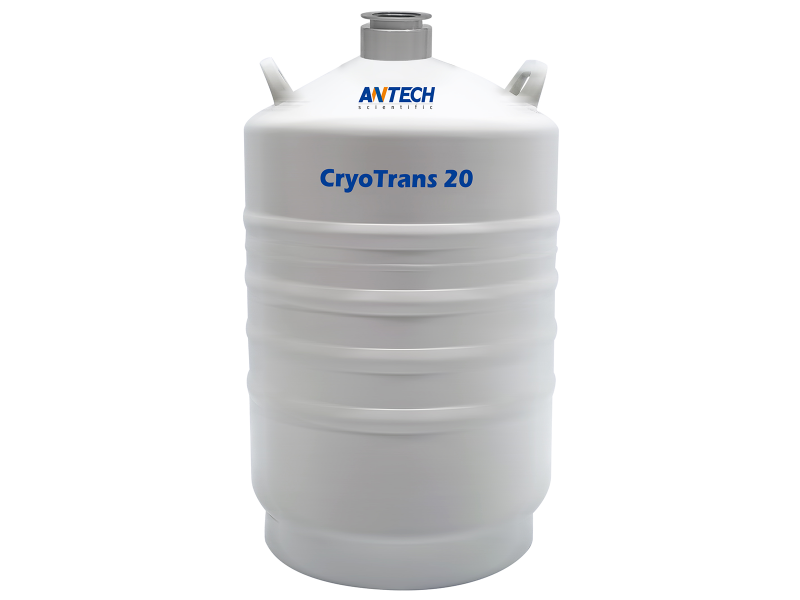 Antech 20L Liquid Nitrogen (LN<sub>2</sub>) Dewar, for LN<sub>2</sub> Storage & Transportation, Cryogenic Storage, Antech, MSE Supplies