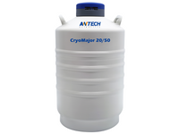 Antech 20L Liquid Nitrogen (LN<sub>2</sub>) Dewar, With Canisters, 80mm Neck Opening, Cryogenic Storage, Antech, MSE Supplies