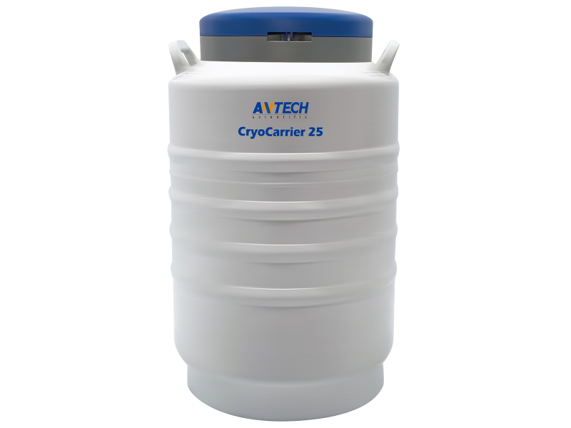 Antech 25L Dry-Shipper, For Blood Bag Sample Transportation, Cryogenic Storage, Antech, MSE Supplies