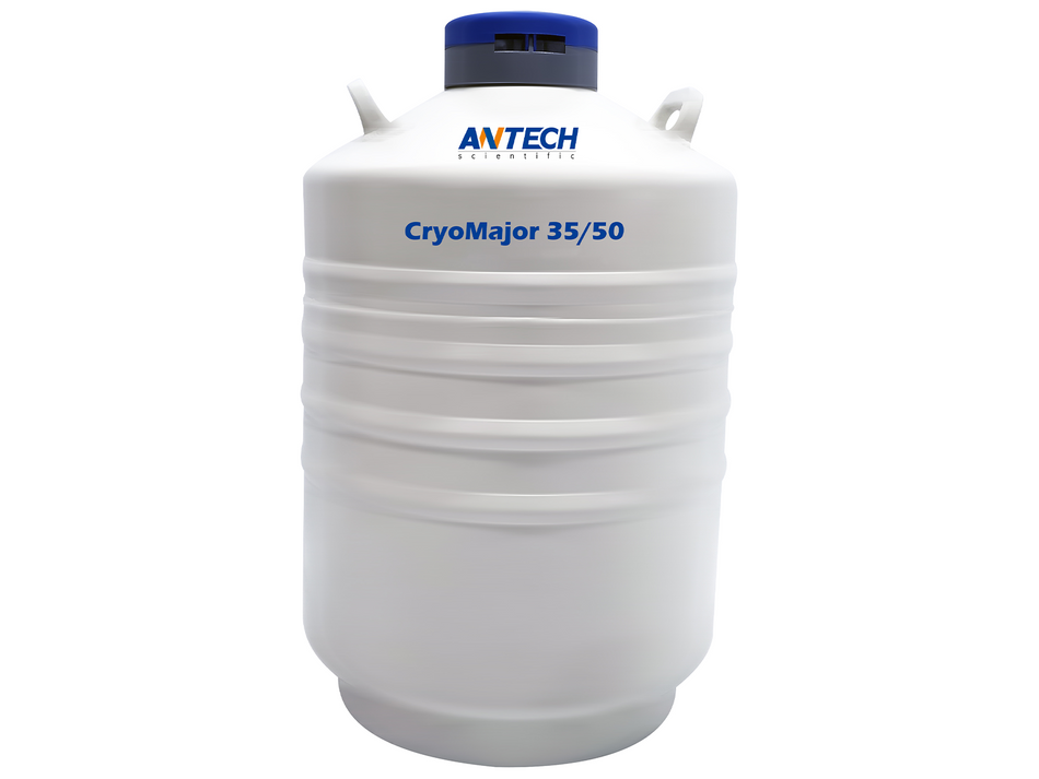 Antech 35.5L Liquid Nitrogen (LN<sub>2</sub>) Dewar, With Canisters, Cryogenic Storage, Antech, MSE Supplies