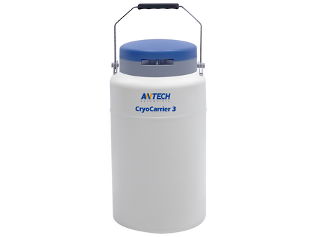 Antech 3L Dry-Shipper, For Straw Or Vial Sample Transportation, Cryogenic Storage, Antech, MSE Supplies