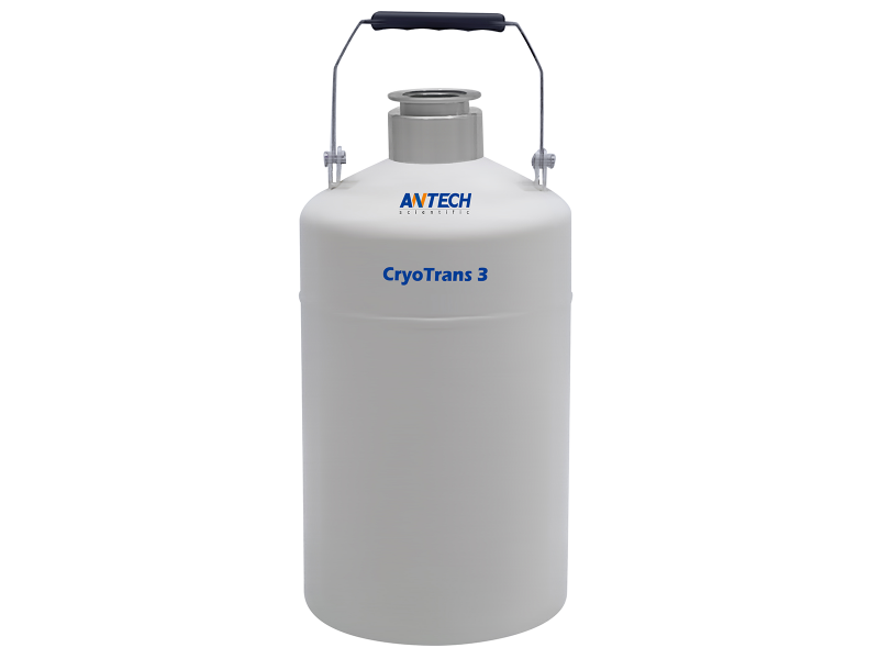 Antech 3L Liquid Nitrogen (LN<sub>2</sub>) Dewar, for LN<sub>2</sub> Storage & Transportation, Cryogenic Storage, Antech, MSE Supplies