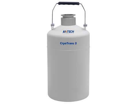 Antech 3L Liquid Nitrogen (LN<sub>2</sub>) Dewar, for LN<sub>2</sub> Storage & Transportation, Cryogenic Storage, Antech, MSE Supplies