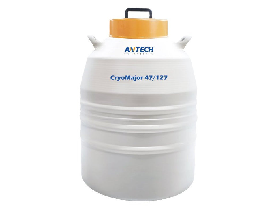 Antech 47L Liquid Nitrogen (LN<sub>2</sub>) Dewar, With 6 Canisters, Cryogenic Storage, Antech, MSE Supplies