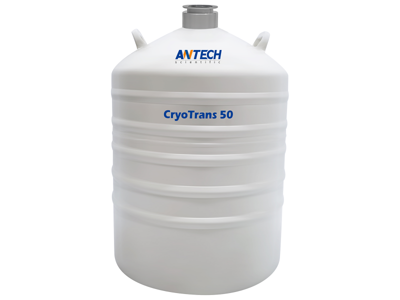 Antech 50L Liquid Nitrogen (LN<sub>2</sub>) Dewar, for LN<sub>2</sub> Storage & Transportation, Cryogenic Storage, Antech, MSE Supplies