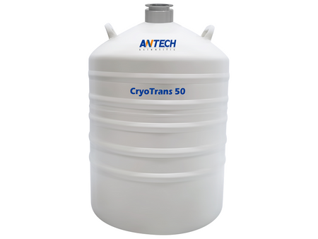 Antech 50L Liquid Nitrogen (LN<sub>2</sub>) Dewar, for LN<sub>2</sub> Storage & Transportation, Cryogenic Storage, Antech, MSE Supplies