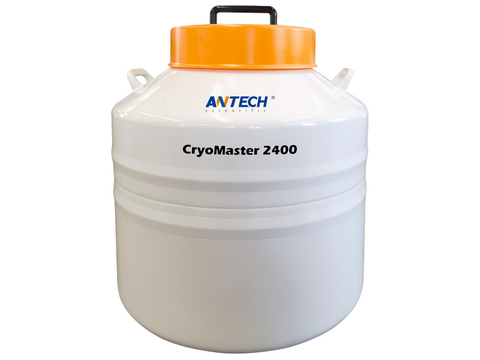 Antech 65L Liquid Nitrogen (LN<sub>2</sub>) Dewar, With Racks, Cryogenic Storage, Antech, MSE Supplies