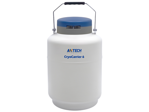 Antech 6L Dry-Shipper, For Straw Or Vial Sample Transportation, Cryogenic Storage, Antech, MSE Supplies