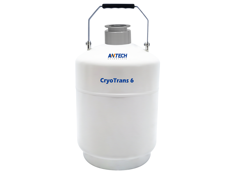 Antech 6L Liquid Nitrogen (LN<sub>2</sub>) Dewar, for LN<sub>2</sub> Storage & Transportation, Cryogenic Storage, Antech, MSE Supplies