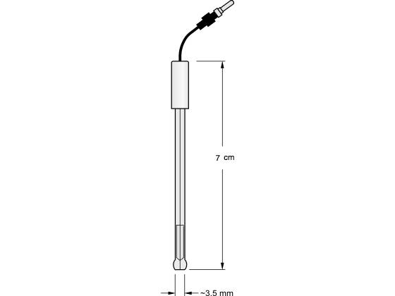 BASi Microelectrode: MPTE Platinum – 25 um Diameter, Electrochemical Products, BASi, MSE Supplies