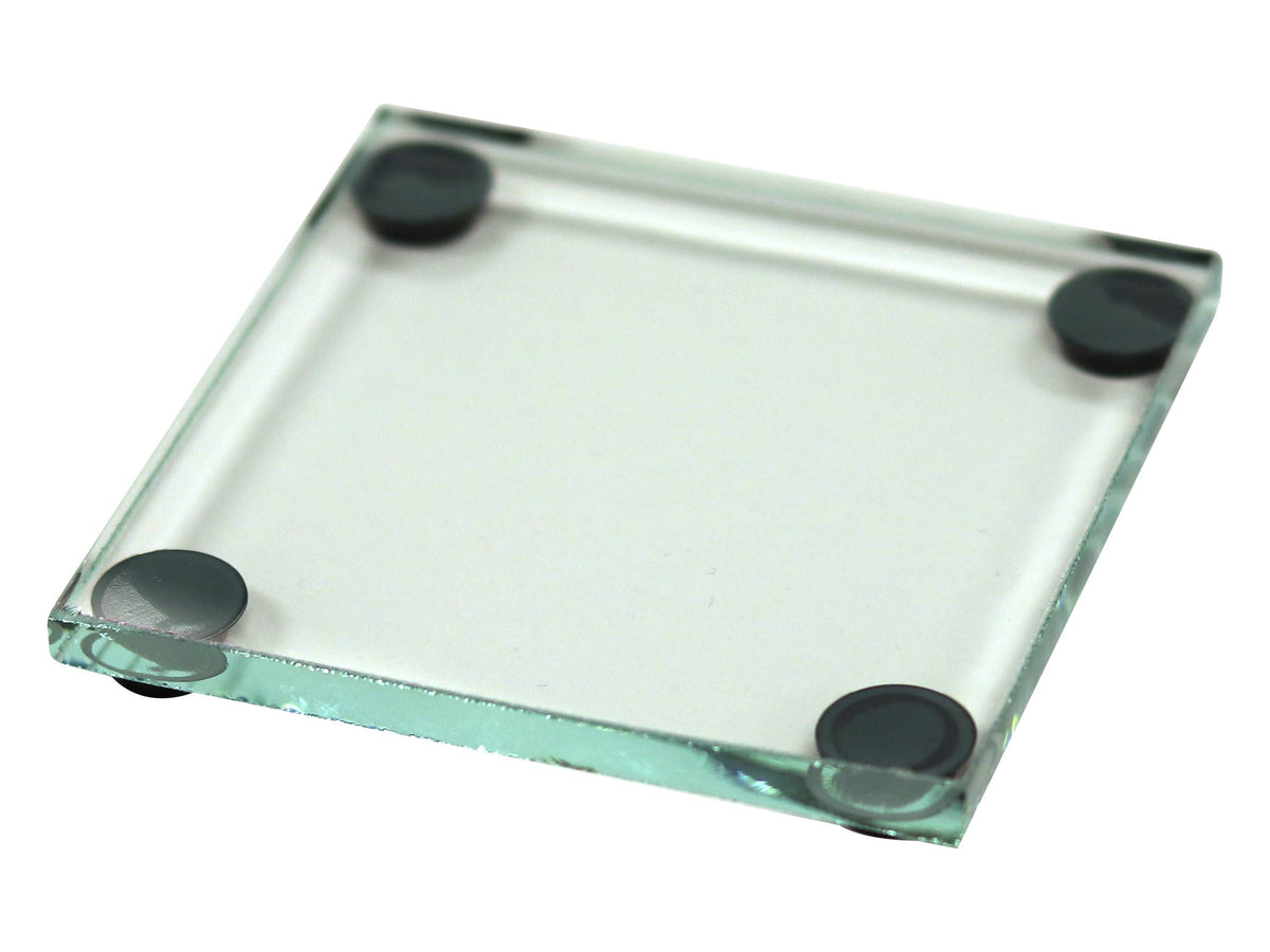 BASi Replacement Glass Polishing Plate for PK-4 Kit, with 4 Black Feet, Electrochemical Products, BASi, MSE Supplies