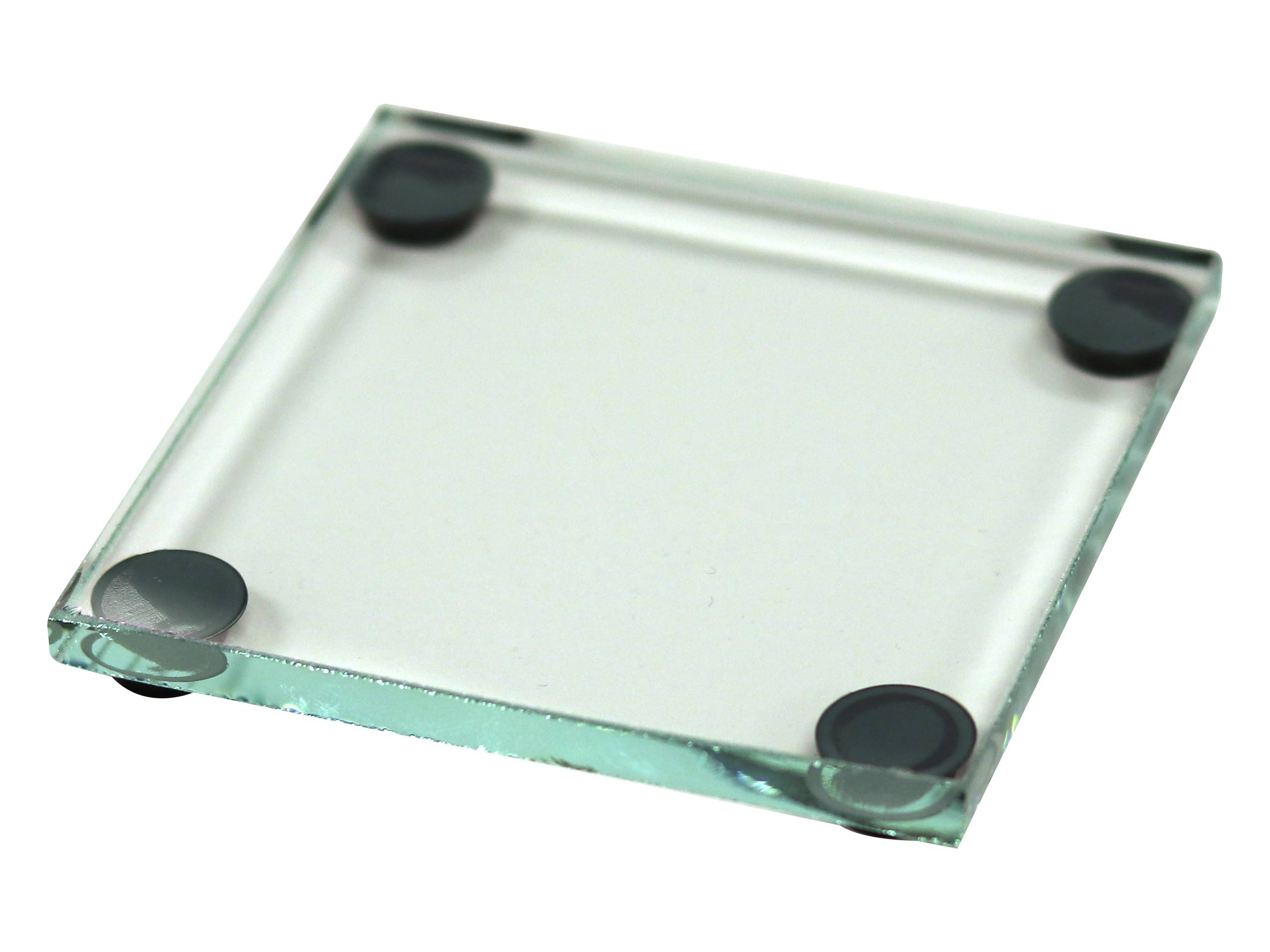 BASi Replacement Glass Polishing Plate for PK-4 Kit, with 4 Black Feet, Electrochemical Products, BASi, MSE Supplies