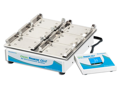 Benchmark Orbi-Shaker CO2-MP with Remote Controller and Platform for 6 Microplates, Shakers, Benchmark Scientific, MSE Supplies