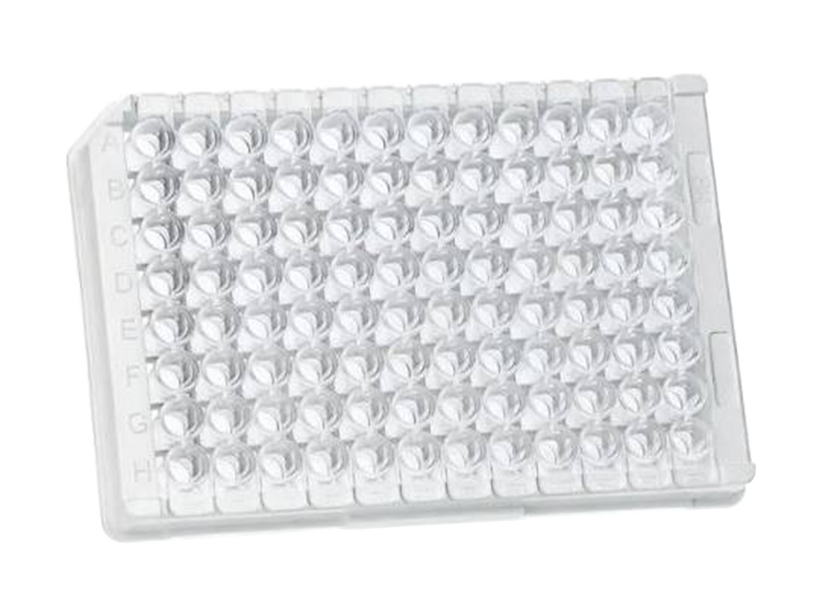 BrandTech 96-Well Strip Plate (12 x F8), PS, PureGrade™, Medium Binding, Transparent, F-bottom, CERTIFIED LIFE SCIENCE QUALITY - MSE Supplies LLC