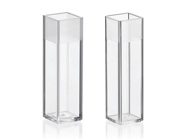 BrandTech Cuvettes, 4 Optical Windows, Macro, 2.5 ml, CERTIFIED LIFE SCIENCE QUALITY - MSE Supplies LLC