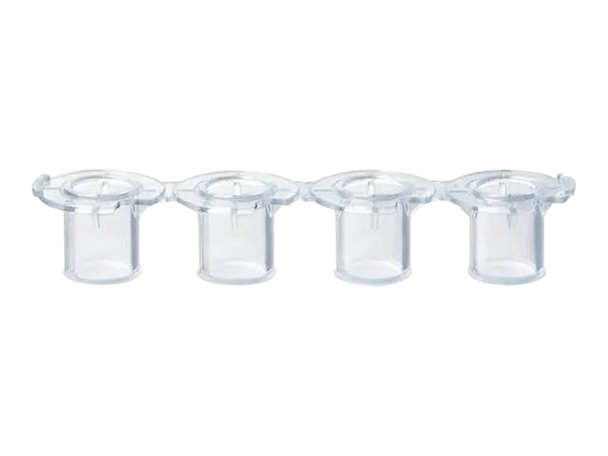 BrandTech Insert Strips, Smooth-Wall, 13 mm, PET-Membrane, Strips of 4, for 24/6-Well BRANDplates®, BIO-CERT® CELL CULTURE QUALITY, Sterile - MSE Supplies LLC