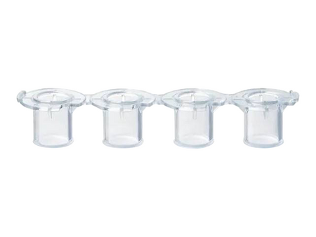 BrandTech Insert Strips, With Inlet Channels (Inlet Opening System), PET-Membrane, Strips of 4, for 24/6-Well BRANDplates®, BIO-CERT® CELL CULTURE QUALITY, Sterile - MSE Supplies LLC