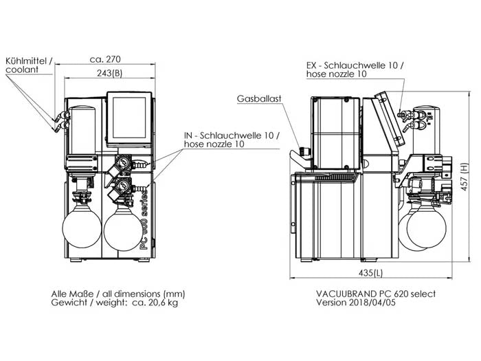 BrandTech PC 620 Select Chemistry Pumping Unit - MSE Supplies LLC