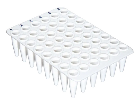 BrandTech PCR Plate 48-Well, PP, 0.2 ml, Without Skirt, BIO-CERT® PCR QUALITY, PCR Products, BrandTech, MSE Supplies