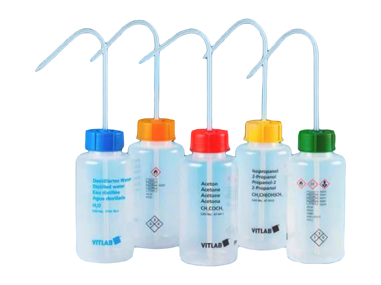 BrandTech VITsafe™ Safety Wash Bottles, Wide-Mouth, Labware, BrandTech, MSE Supplies