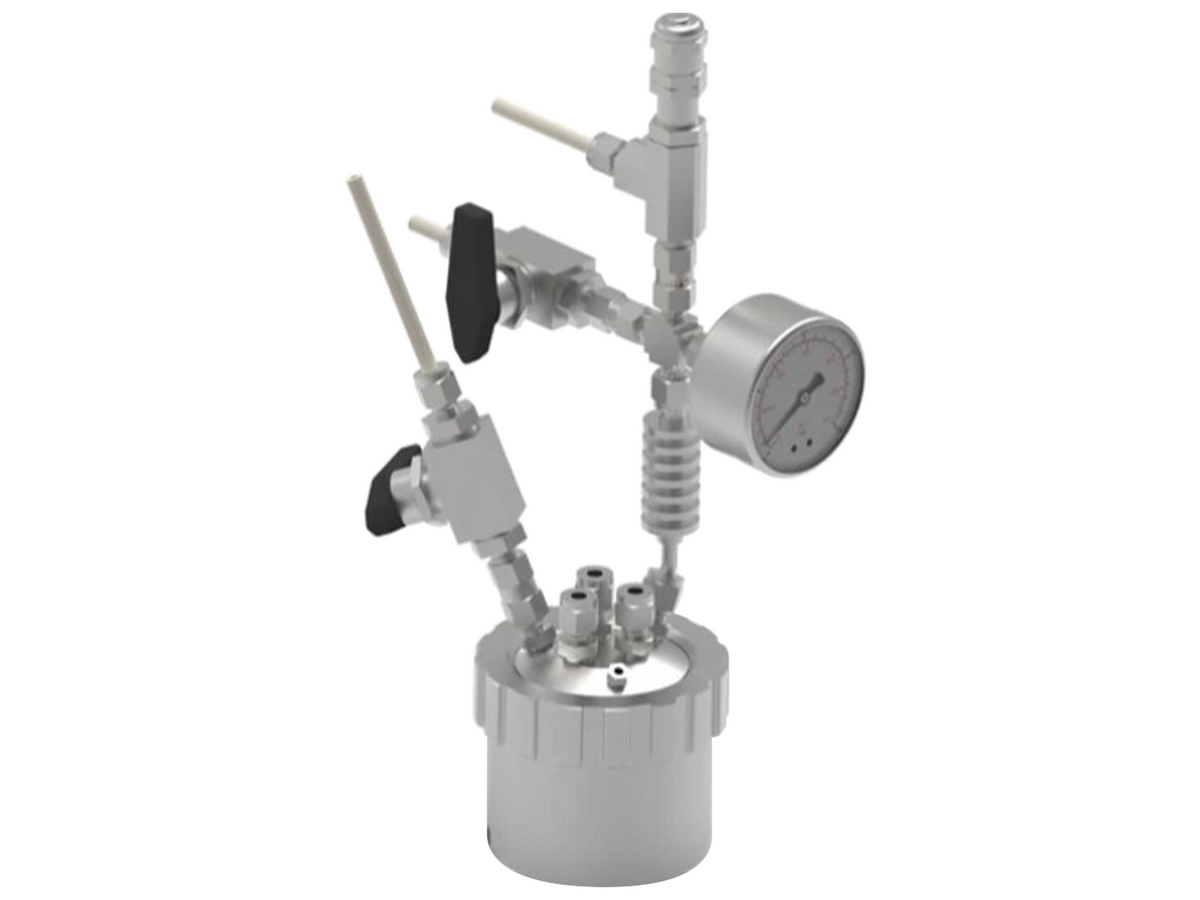 High-Pressure EC, 25 bar, 50 mL - High-Pressure Single-Compartment Electrochemical Cell, Electrochemical Products, Redox.me, MSE Supplies