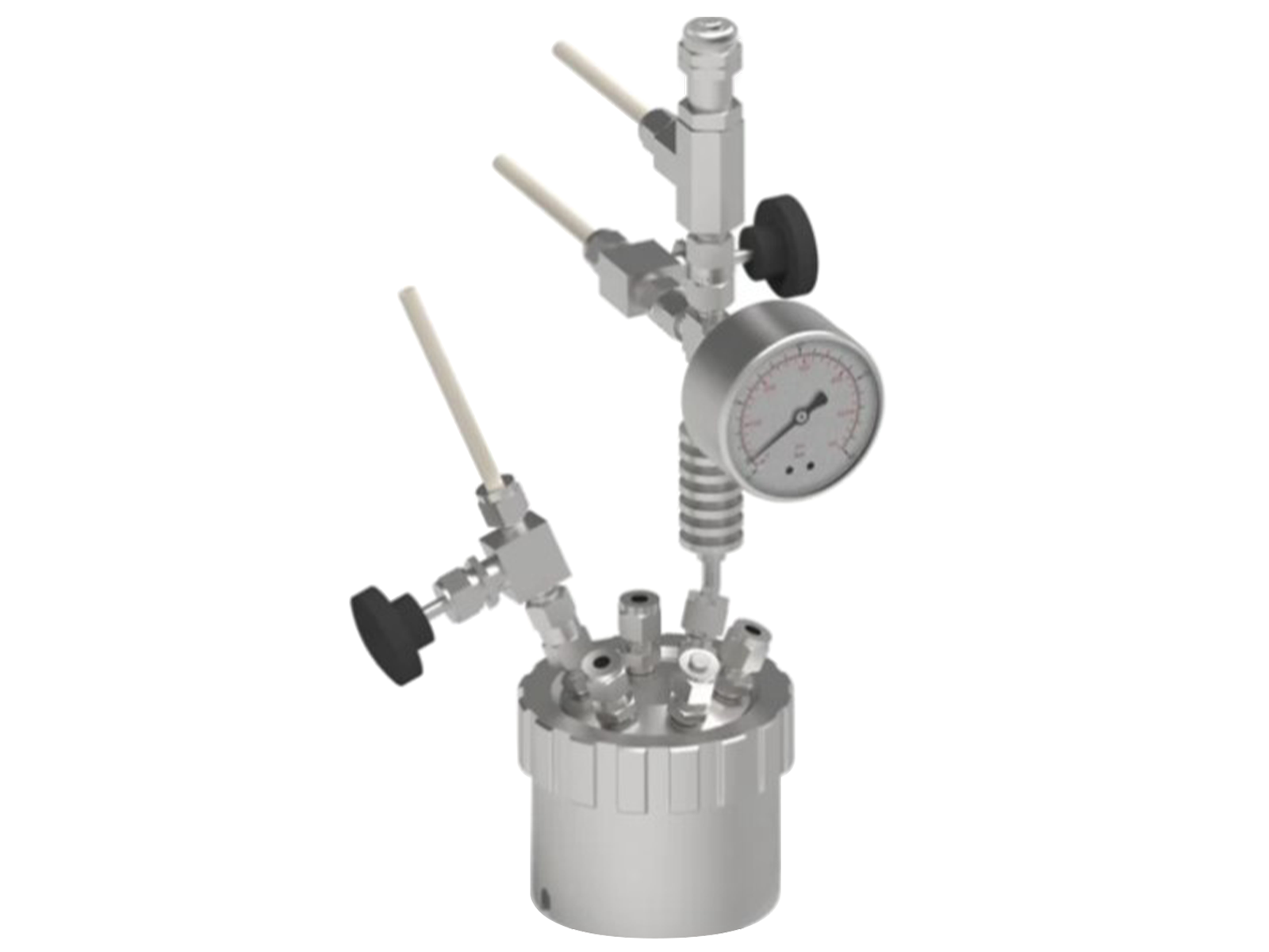 High-Pressure EC H-Cell, 25 bar, 50 mL - High-Pressure Electrochemical H-Cell, Electrochemical Products, Redox.me, MSE Supplies