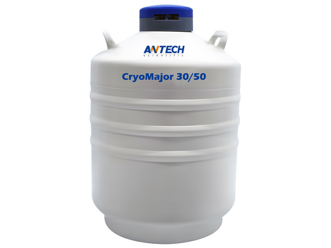 Antech 31.5L Liquid Nitrogen (LN<sub>2</sub>) Dewar, With Canisters, Cryogenic Storage, Antech, MSE Supplies