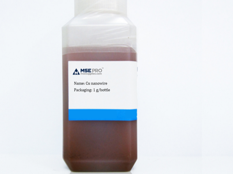 MSE PRO Copper (Cu) Nanowire Dispersion, 1g/bottle, Chemicals and Compounds, MSE Supplies LLC, MSE Supplies