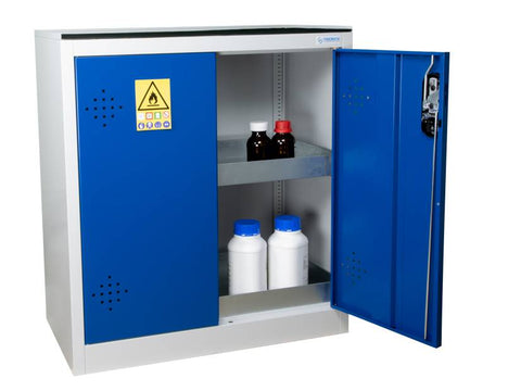 Ecosafe 2- Blue Door Working Cover Safety Cabinet - MSE Supplies LLC
