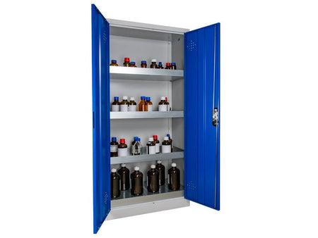 Ecosafe 2- Blue Door Working Cover Safety Cabinet - MSE Supplies LLC