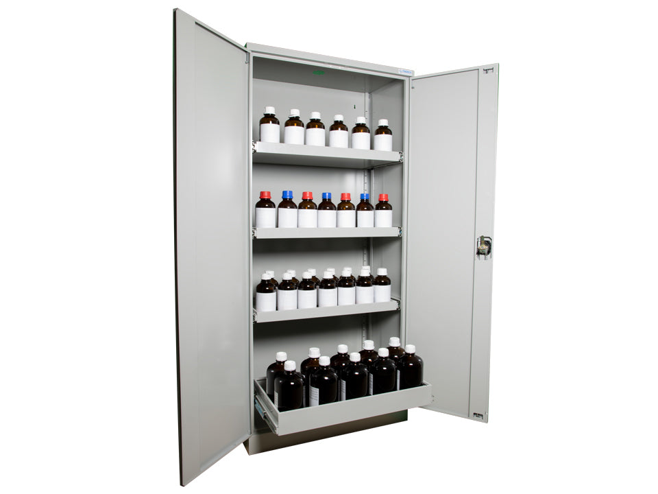Ecosafe 2-Door Large Sheet Steel Safety Cabinet - MSE Supplies LLC
