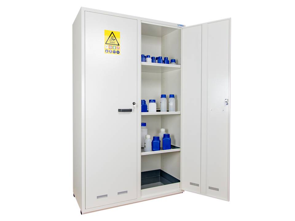 Ecosafe 2- Door Tall Safety Cabinet - 2 Compartments - MSE Supplies LLC