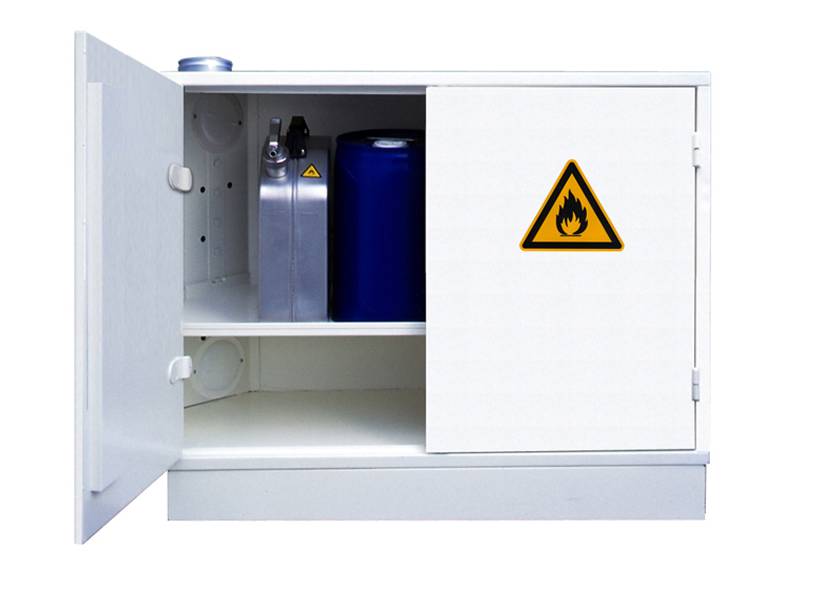 Ecosafe 2- Door Working Cover Safety Cabinet 135L - MSE Supplies LLC